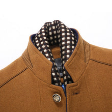 Load image into Gallery viewer, New Men's Wool Coat Winter Slim Fit England Style Woolen Coat